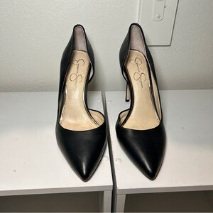 Jessica Simpson Black Stiletto Heels